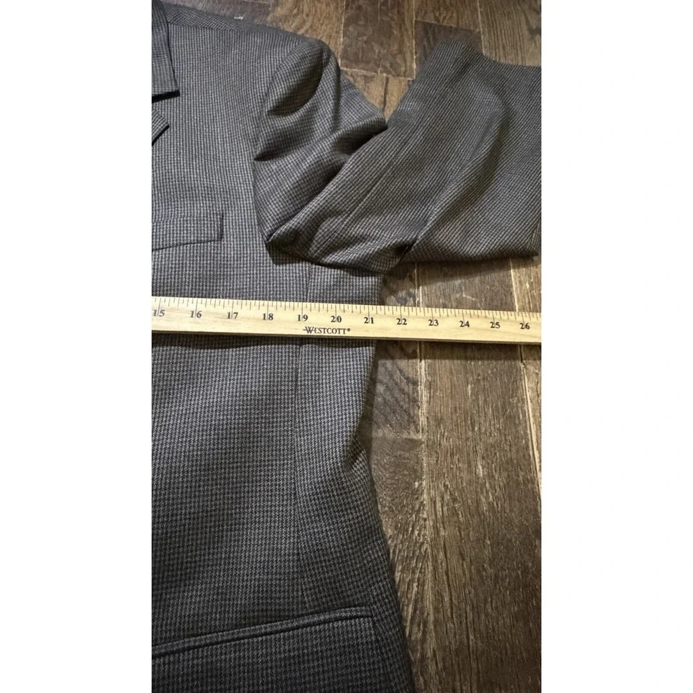 Men's Joseph & feiss 100% wool suit coat jacket 42 short Brown